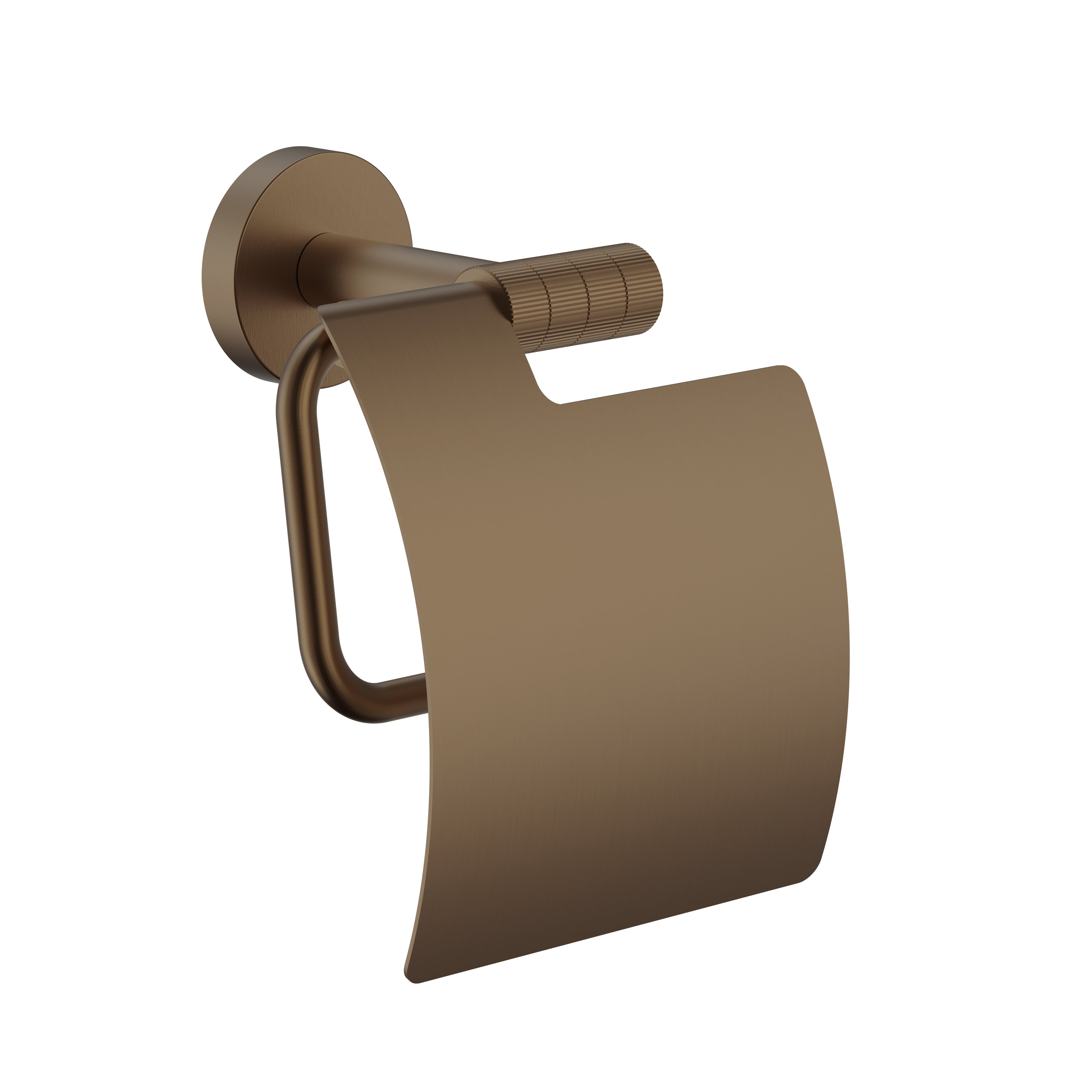 Toiletrolhouder met klep