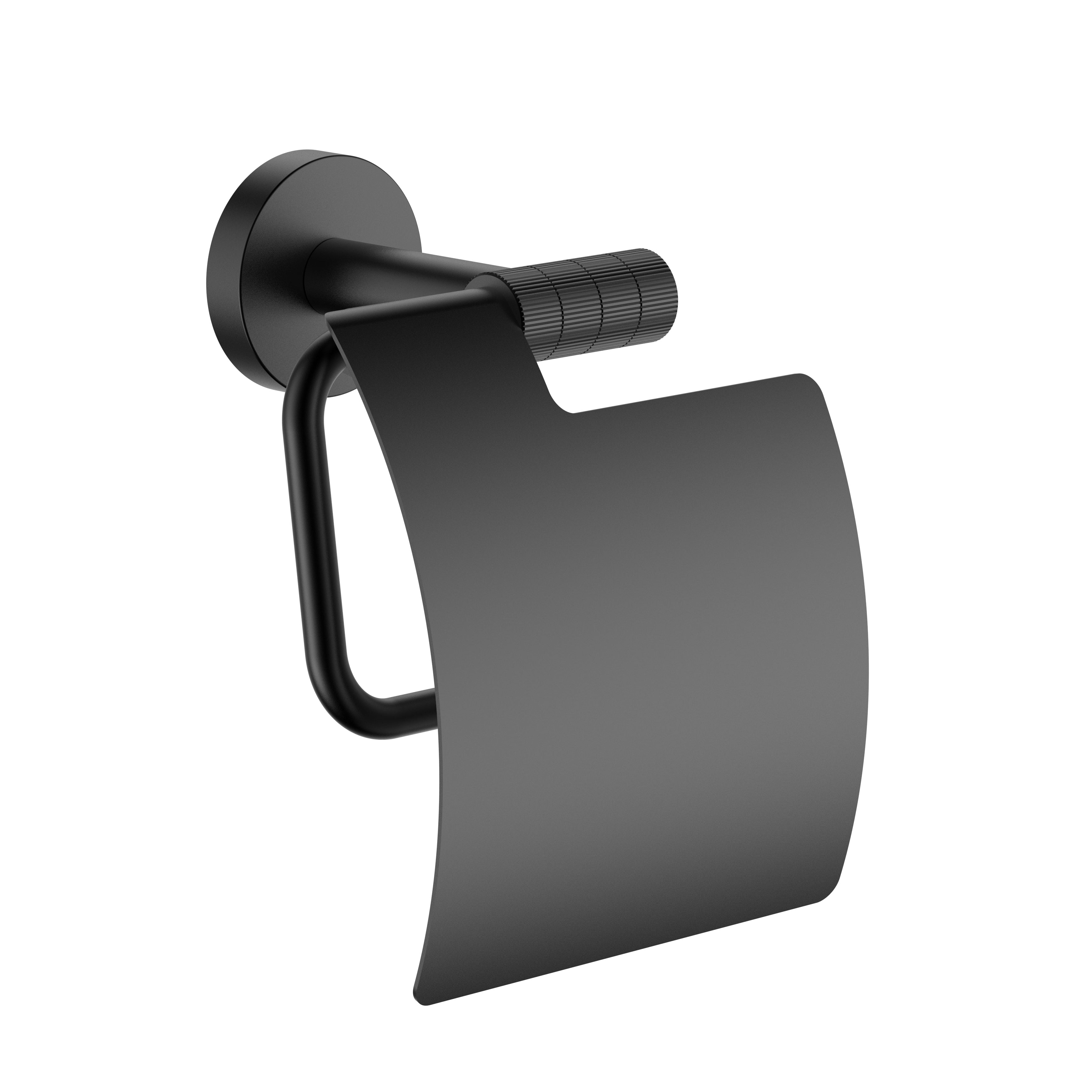 Toiletrolhouder met klep