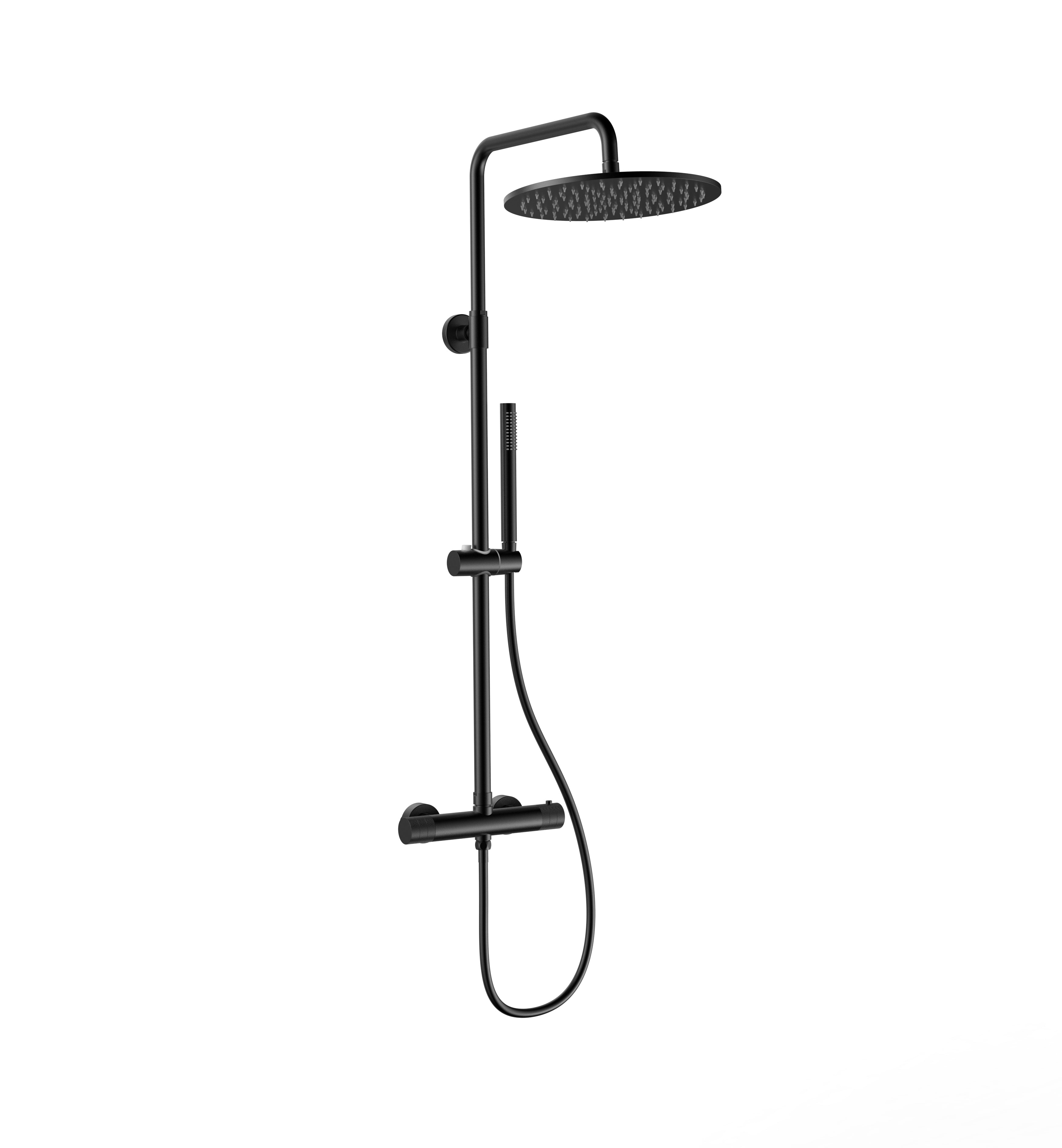 Daffodil Regendoucheset Thermostatisch incl. Staafhanddouche