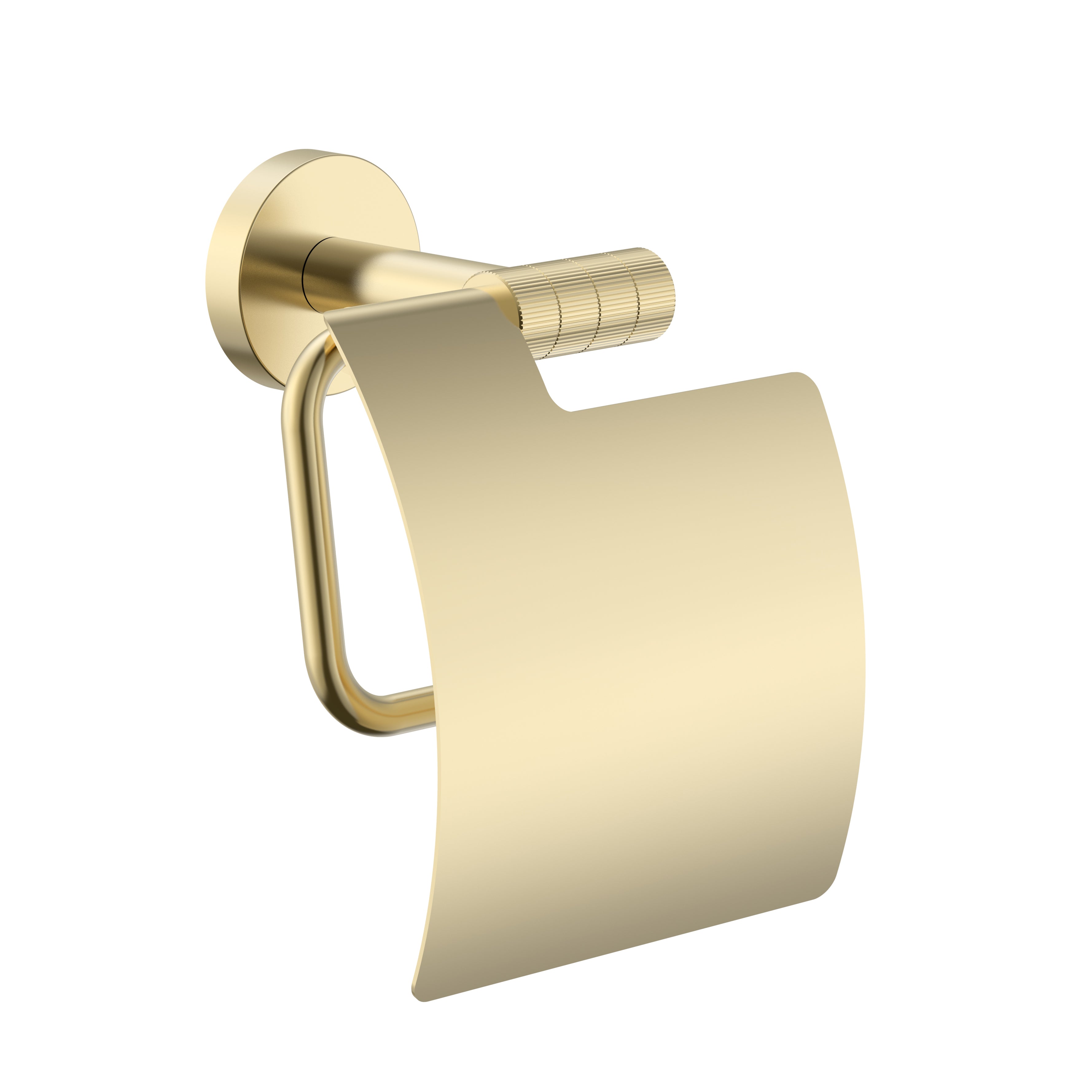 Toiletrolhouder met klep
