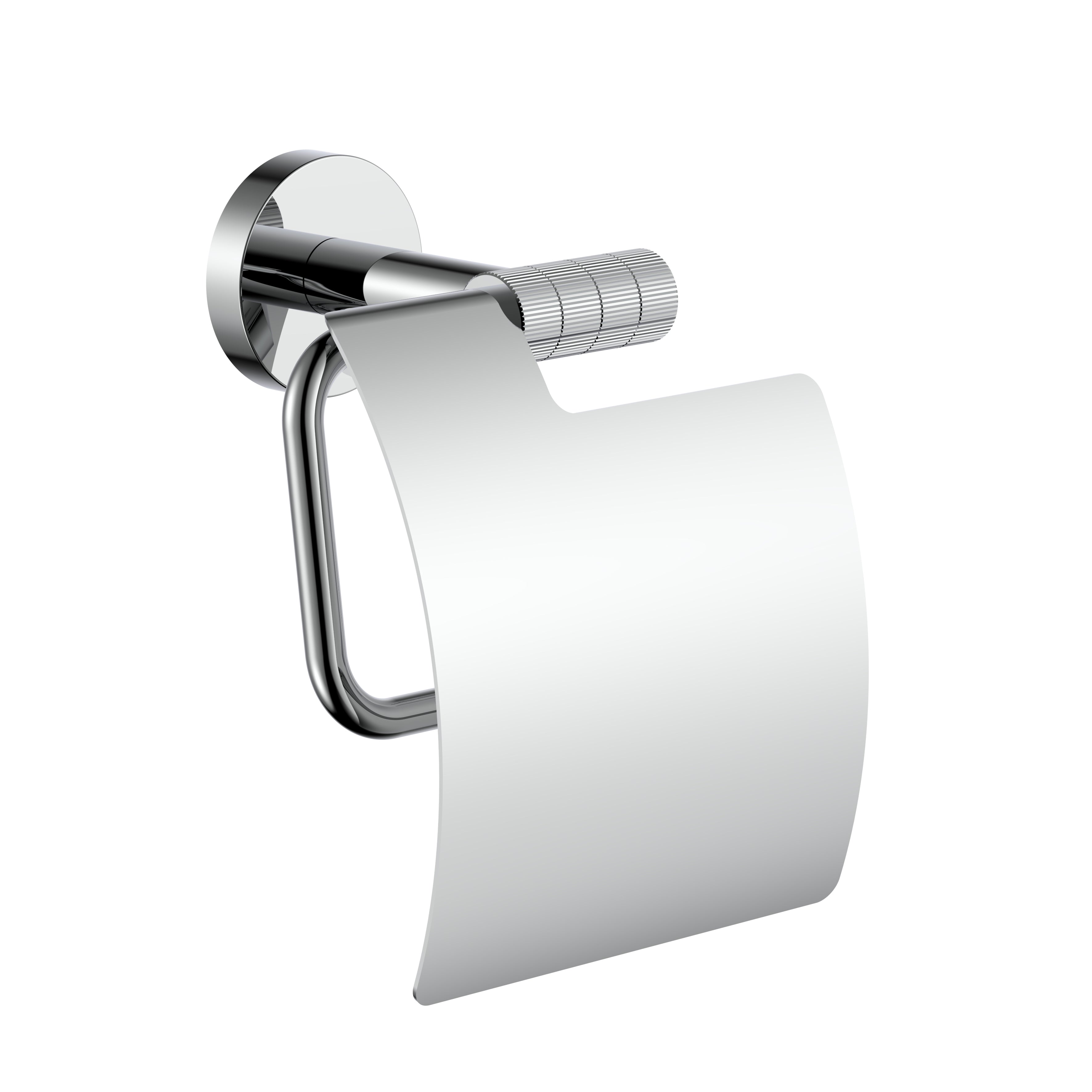 Toiletrolhouder met klep