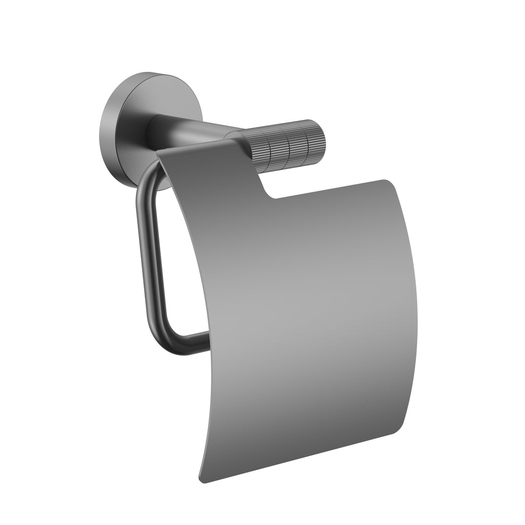 Toiletrolhouder met klep