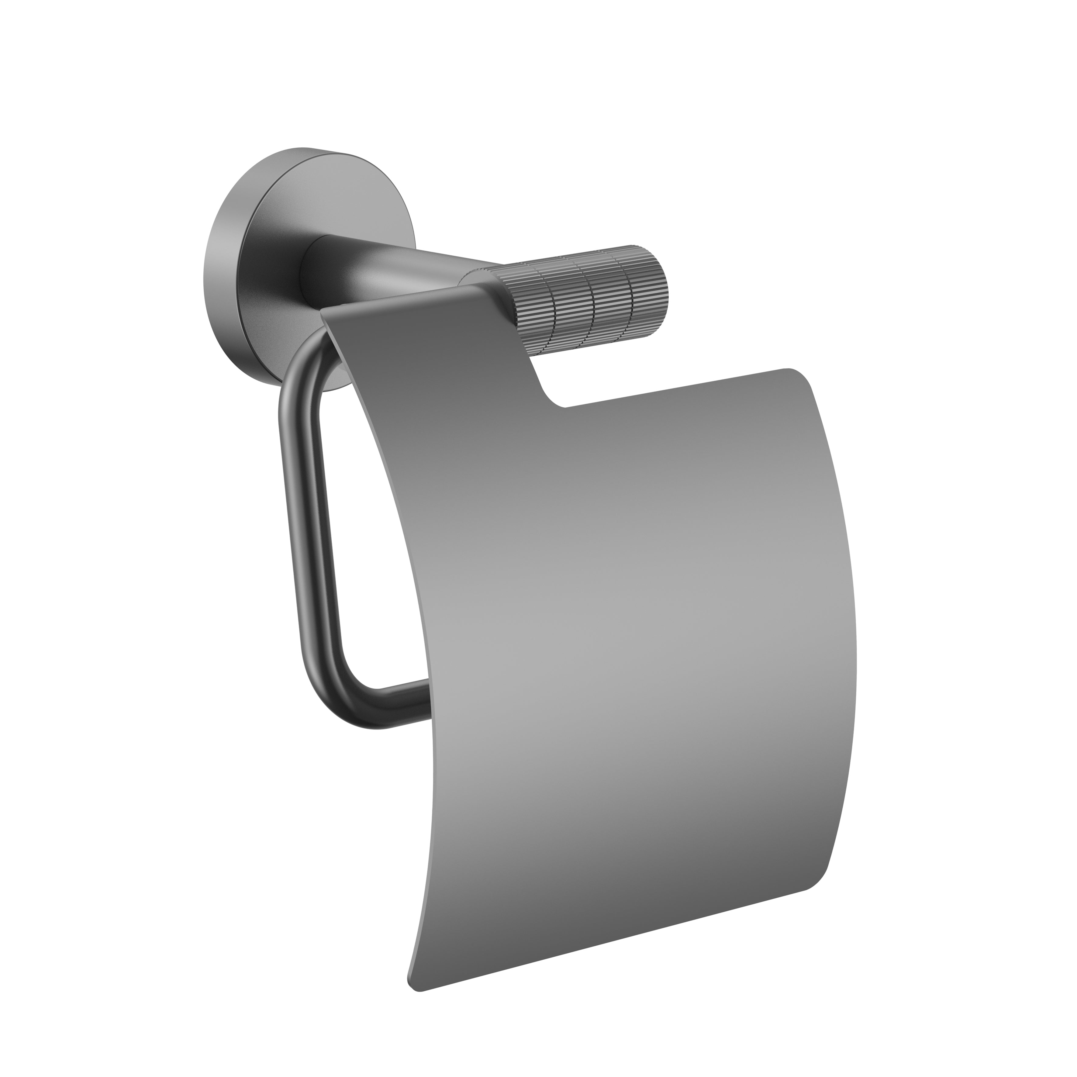 Toiletrolhouder met klep
